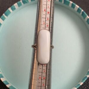 White Coral Sterling 925 Sterling Silver Ring